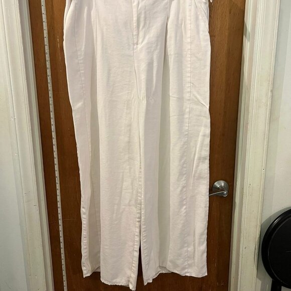 Size 3X - Forever 21 - White Pants w/Belt - W40"/L30" - Picture 8 of 8